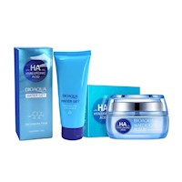 Dúo Facial Jabón 100Gr Y Crema 50Gr Bioaqua Con Ácido Hialurónico